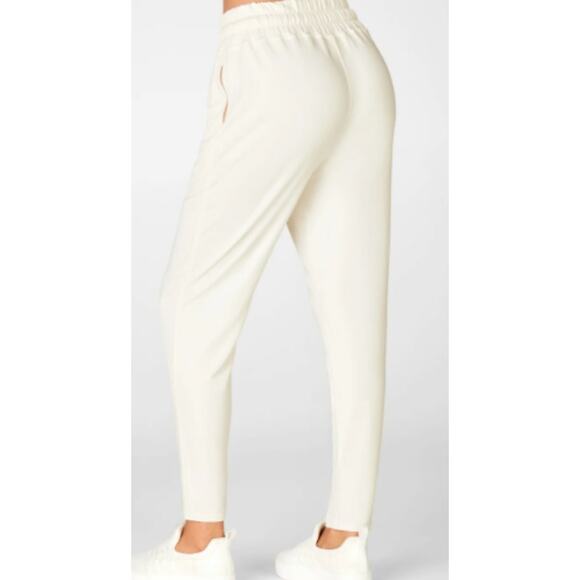 Fabletics Womens White Blaine Harem Jogger Sweatpants Pants NEW Size XL - Picture 8 of 12